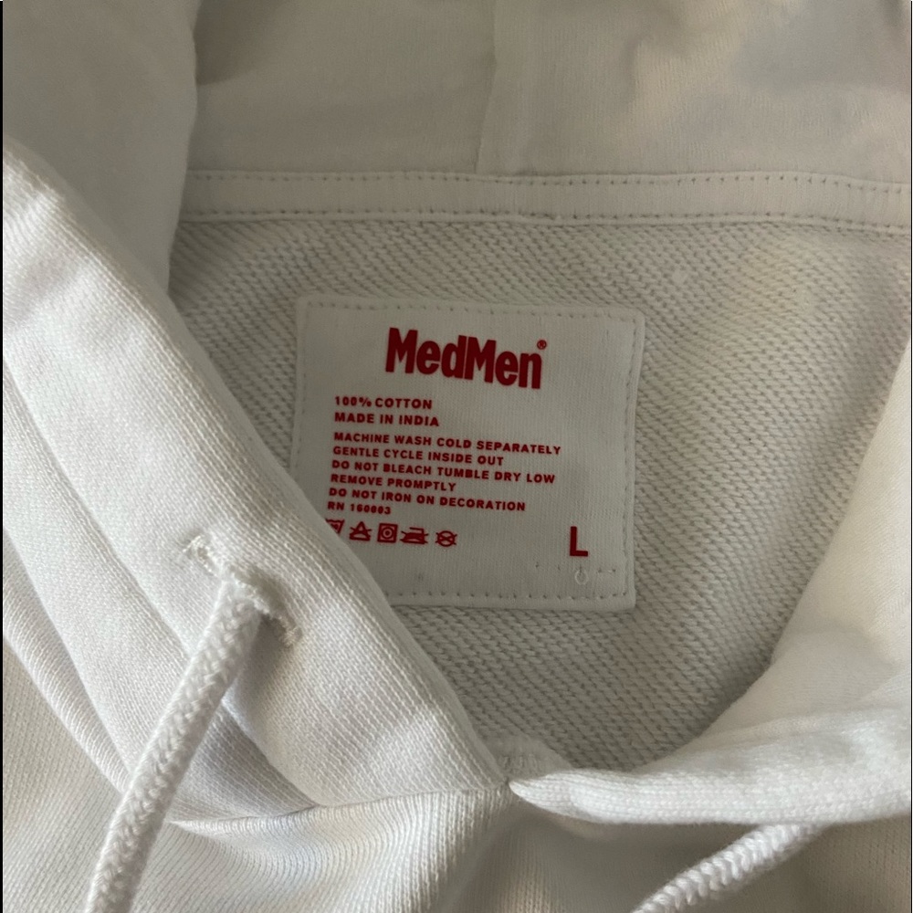 MedMen Enlongated Hoodie L